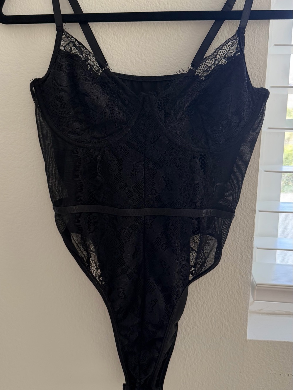 Black Lace Bodysuit